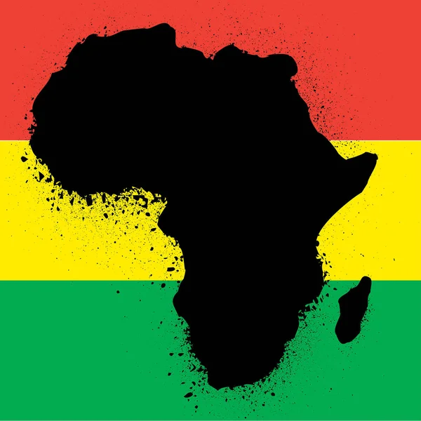 Flaga Gwinei Wektor Ilustracji — Wektor stockowy