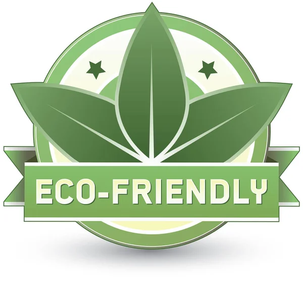 Eco Friendly Design Vector Illustration Eps Graphic — Stock Vector