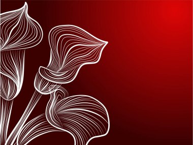 Kartvizit dekoratif soyutlama banner tasarımı