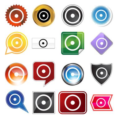 renkli simgeler kümesi