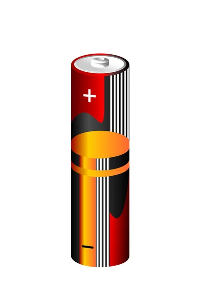 Ilustração Design Vetor Bateria —  Vetores de Stock