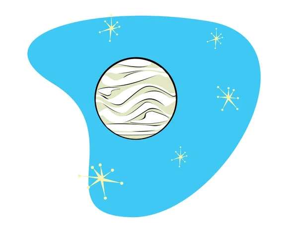 Пасхальное Яйцо Белом Фоне Векторная Иллюстрация Плоский Дизайн — стоковый вектор