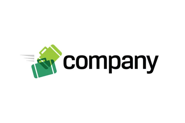 Şirket Logo Tasarım Vektörü — Stok Vektör