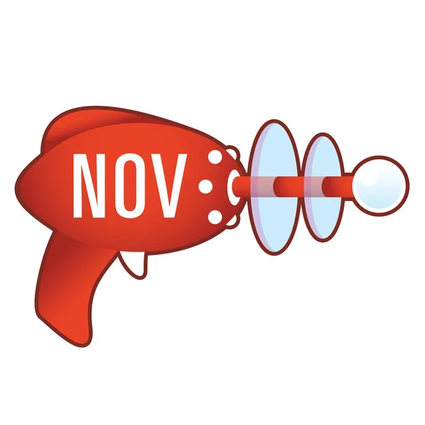November Maand Van Dag — Stockvector