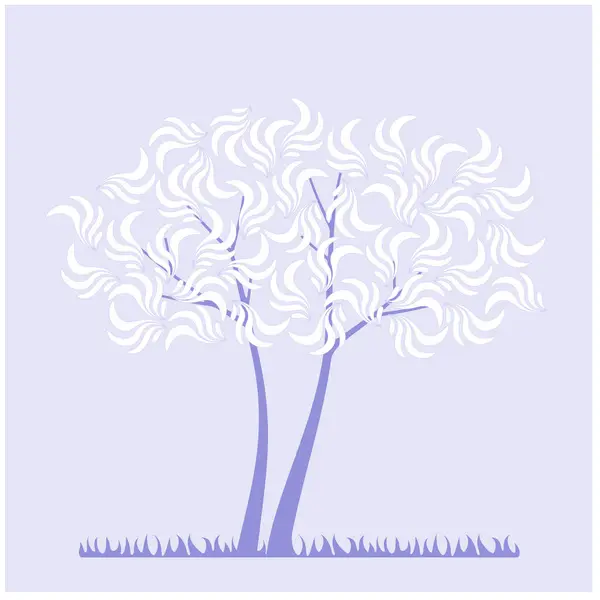 Векторна Ілюстрація Дерева — стоковий вектор