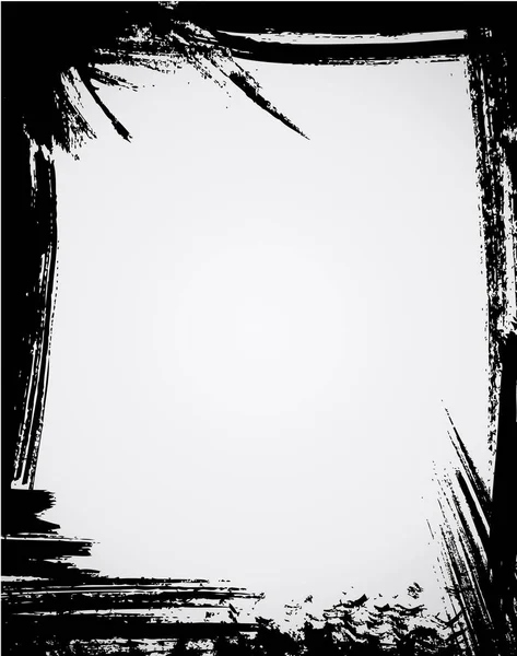 Textura Cepillo Blanco Negro — Archivo Imágenes Vectoriales