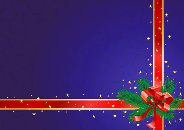 クリスマスの抽象的なベクトルの背景 — ストックベクタ