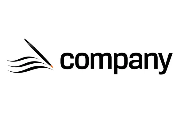 Logotipo Carta Empresa Inicial — Vetor de Stock
