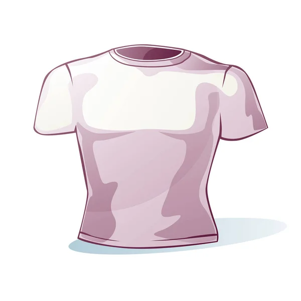 Womens Shirt Design Vektor Illustration — Stock vektor