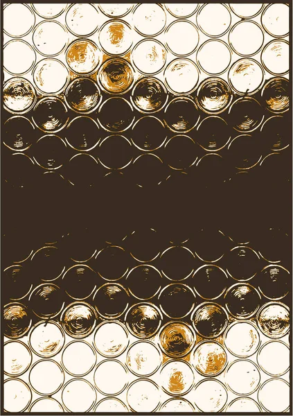 エレガントなヴィンテージの抽象的な装飾テンプレート ベクトルイラスト — ストックベクタ