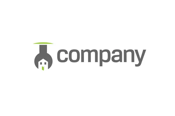 Εικονογράφηση Διάνυσμα Λογότυπο Εταιρείας — Διανυσματικό Αρχείο