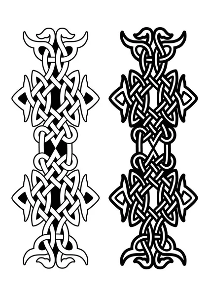 Кельтский Узел Орнамент — стоковый вектор