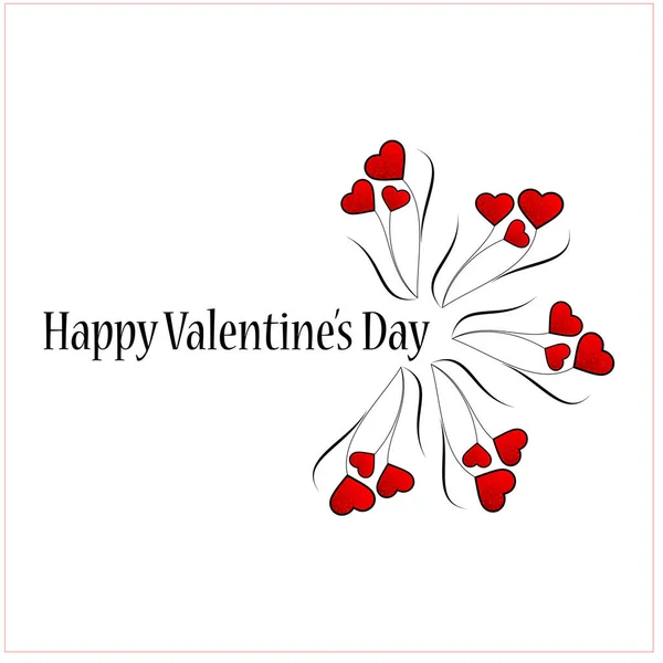 Vecteur Valentines Fond Journée — Image vectorielle