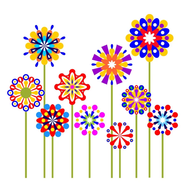 Çiçek Süslemeli Zarif Bir Klasik Çerçeve Vektör Çizimi Tasarım Için — Stok Vektör
