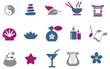 vektör çizim Icons set