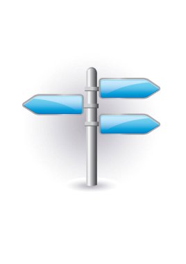 yol işareti vektör çizimi