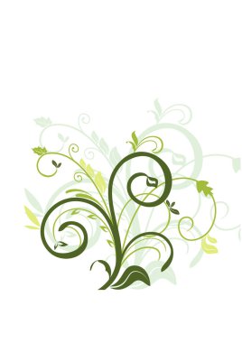 çiçek background. vektör çizim.