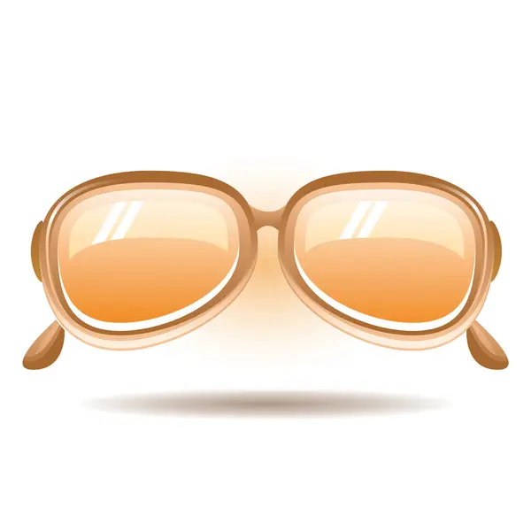 Okulary Słoneczne Ikona Wektor Ilustracja — Wektor stockowy