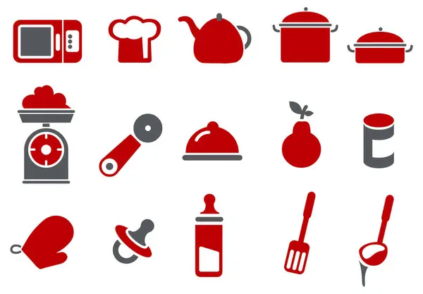 Икона Кухни Еды — стоковый вектор