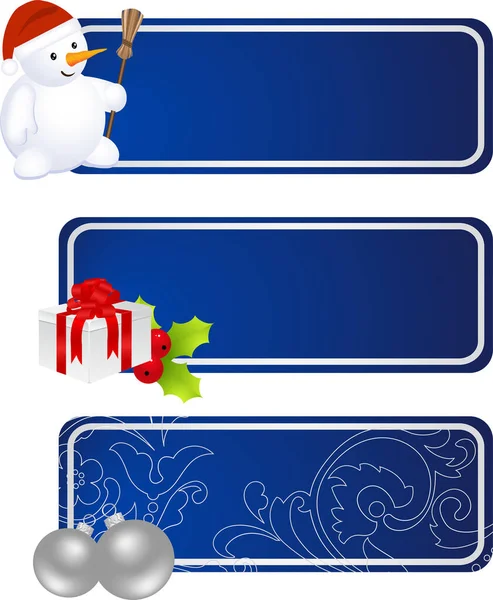 Illustration Vectorielle Carte Noël — Image vectorielle