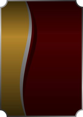 altın çerçeveli kırmızı arkaplan