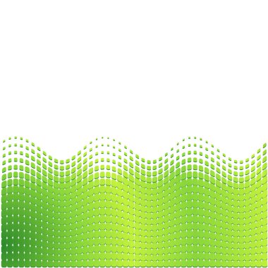 Soyut yeşil arkaplan. Vektör illüstrasyonu