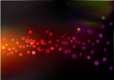 Renkli noktalı soyut bir arkaplan. vektör illüstrasyonu