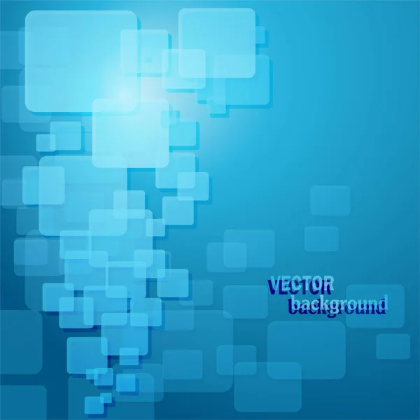 Abstraktní Pozadí Modrou Barvou — Stockový vektor