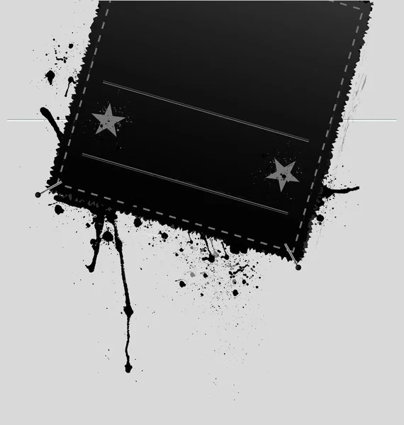 Vector Grunge Banner Ilustración Vectorial — Vector de stock