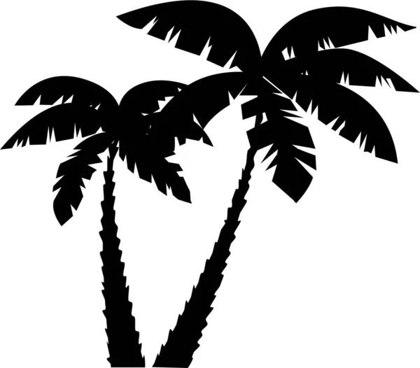Vectorillustratie Van Palm — Stockvector