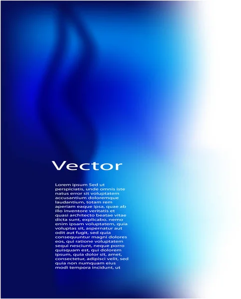 Vecteur Fond Abstrait Avec Des Ondes Eps — Image vectorielle