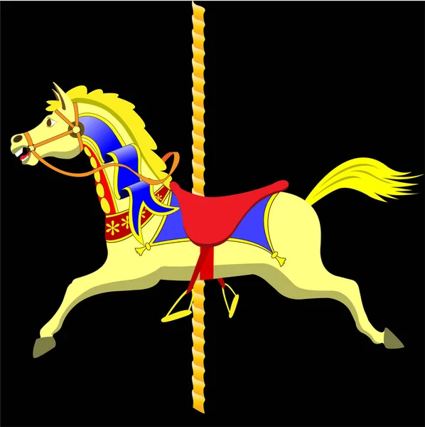 Лошадь Цирке — стоковый вектор