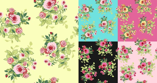 Floraler Hintergrund Kreative Ornamentillustration Banner Für Kopierraum — Stockvektor