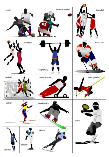 Collection Jeux Sport — Image vectorielle
