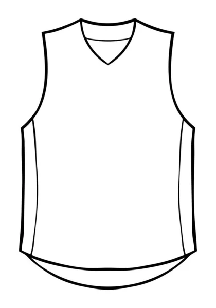 Vektor Illustration Mäns Skjorta Ikon — Stock vektor