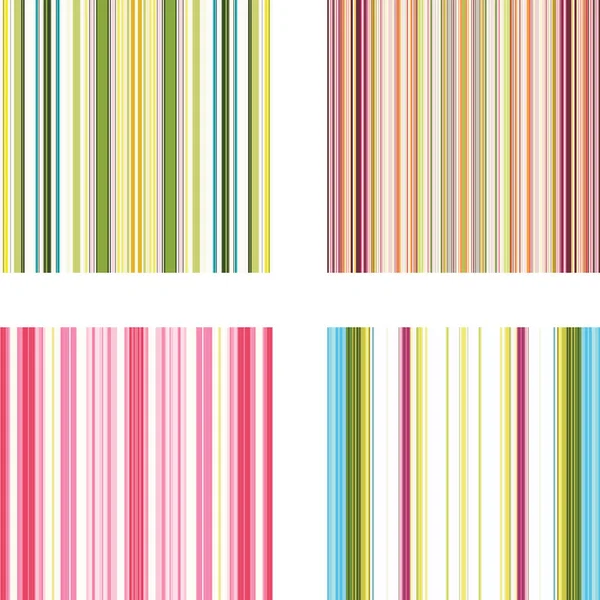 Colorful Stripes Background Vector Illustration — Stock Vector