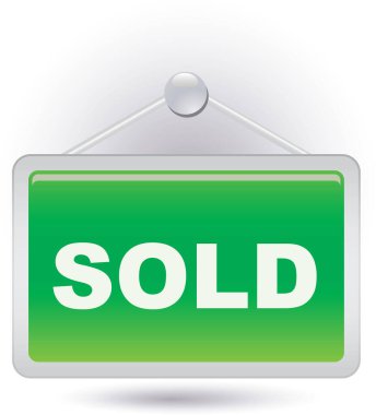 izole vektör illüstrasyonu satıldı