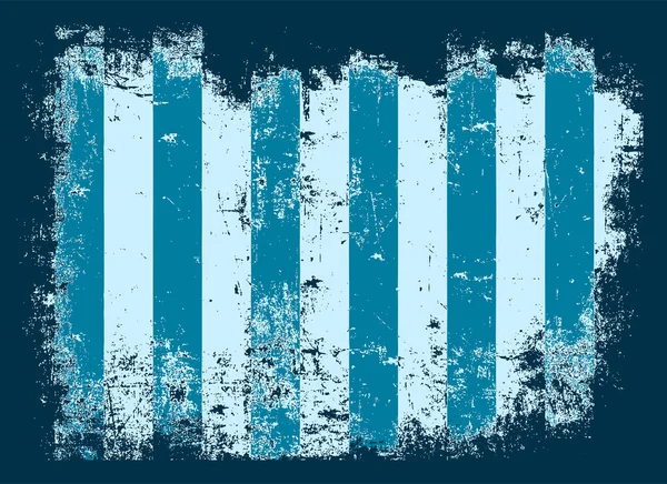 Grunge Modré Pruhy Pozadí — Stockový vektor