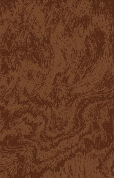 ベクター 茶色の木質の背景 シームレスな自然なパターン — ストックベクタ