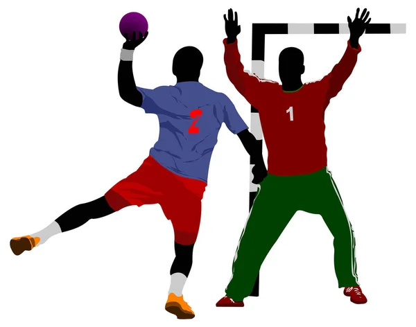 Ποδόσφαιρο Ποδοσφαιριστής Εικονογραφήσεις Διάνυσμα Φόντο — Διανυσματικό Αρχείο