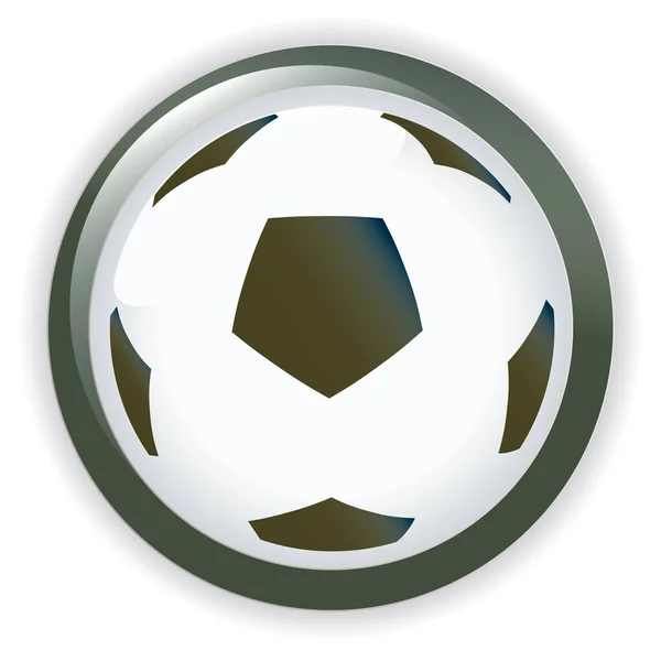 Soccer Ball Icon Vector — Stock Vector