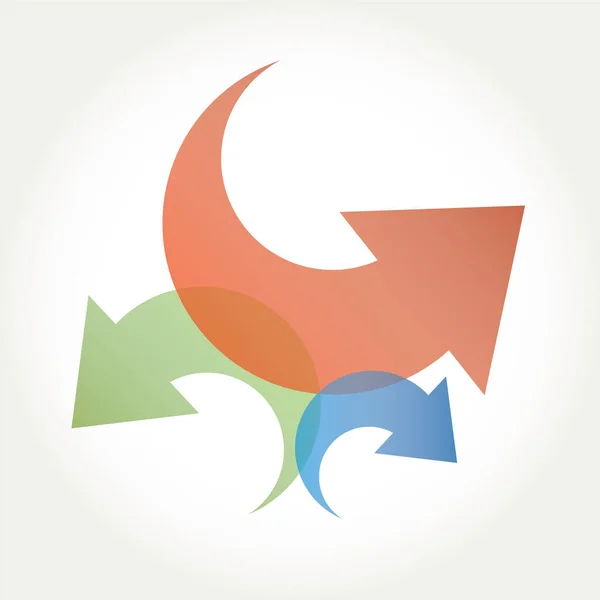 Vetor Abstrato Logotipo Modelo Elemento — Vetor de Stock