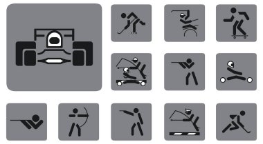 Web ögeleri vektör illüstrasyonu seti