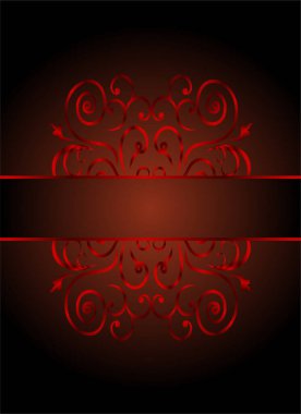 Beyaz arkaplanlı kırmızı çiçek süsü