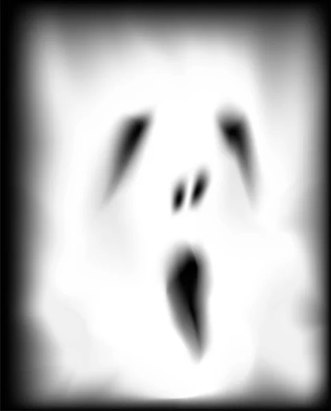 Halloween Strašidelný Duch Pozadí — Stockový vektor