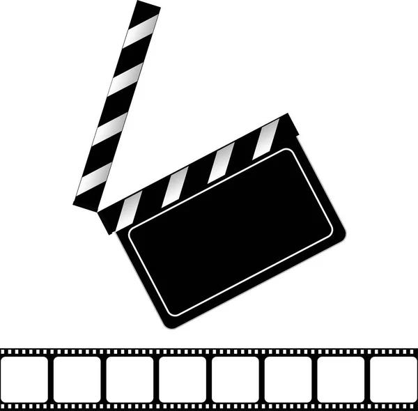 Sinema Alkışlaması Film Simgesi — Stok Vektör