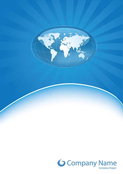 Illustration Vectorielle Globe — Image vectorielle