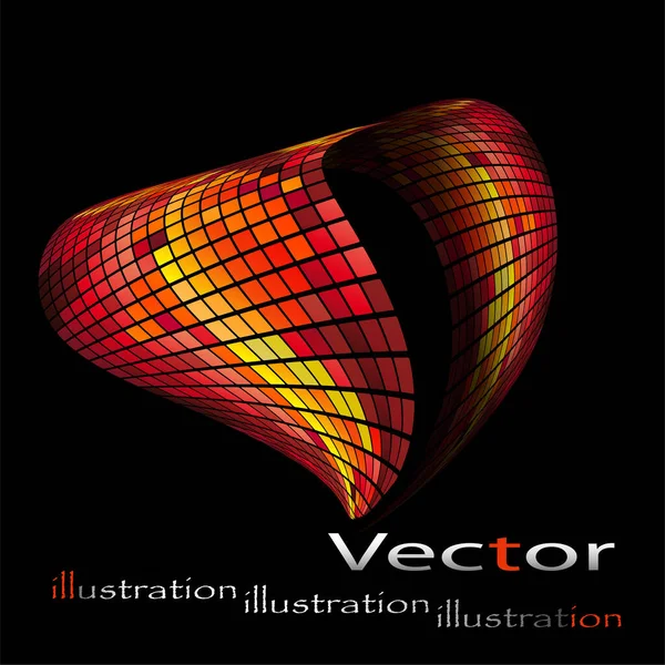 Vektor Abstrakter Hintergrund Vektorillustration — Stockvektor