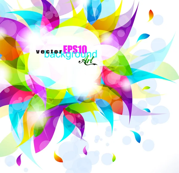 Colorful Abstract Background Vector — Stock Vector