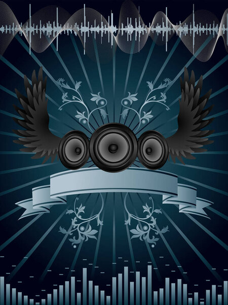 музыкальный звуковой фон